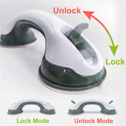 Enhance Your Bathroom Safety with Our Anti-Slip Shower Handle Grab Bar - Easy Installation and Reliable Support for Seniors and Disabled