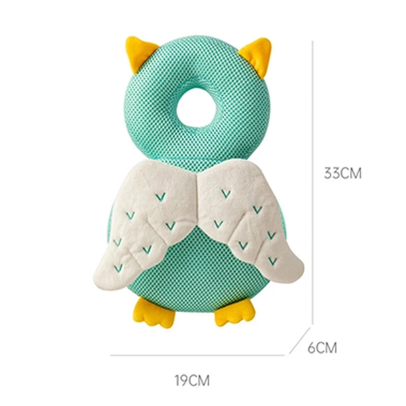 Protect Your Little One with Our Adorable Baby Head Protector Backpack Pillow - Soft & Safe Cushion for Toddlers 1-3 Years
