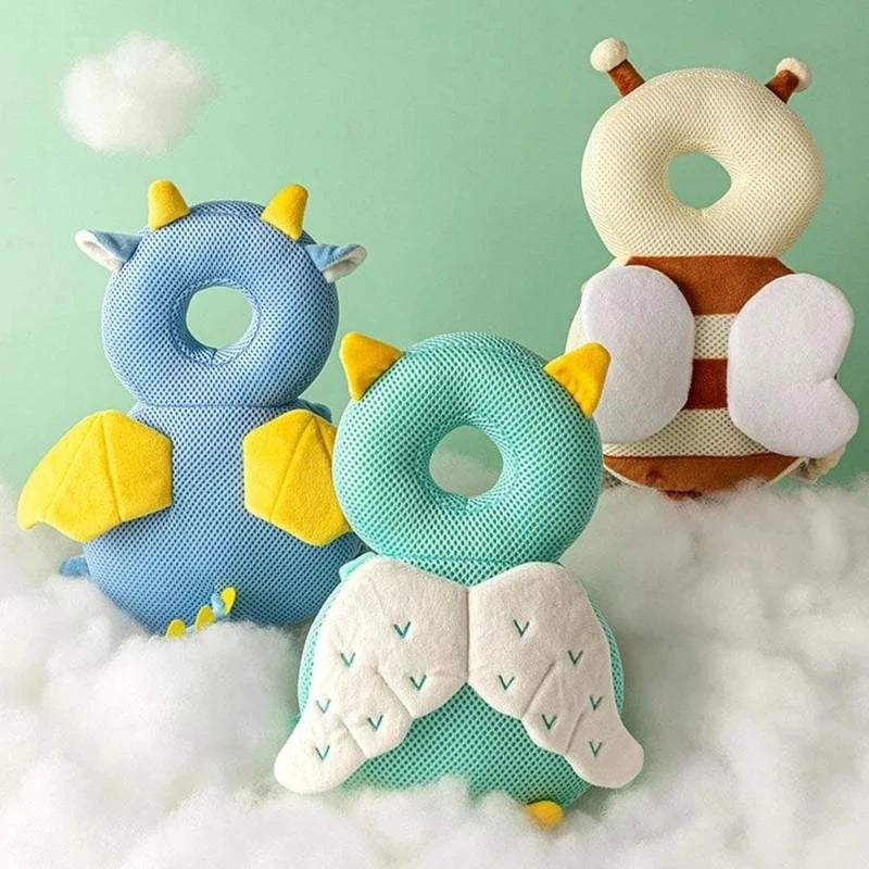 Protect Your Little One with Our Adorable Baby Head Protector Backpack Pillow - Soft & Safe Cushion for Toddlers 1-3 Years
