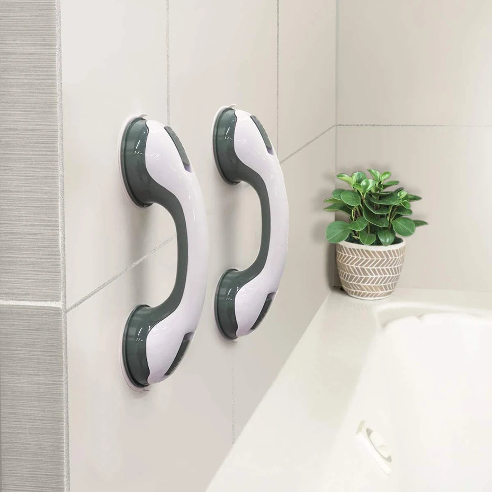 Enhance Your Bathroom Safety with Our Anti-Slip Shower Handle Grab Bar - Easy Installation and Reliable Support for Seniors and Disabled