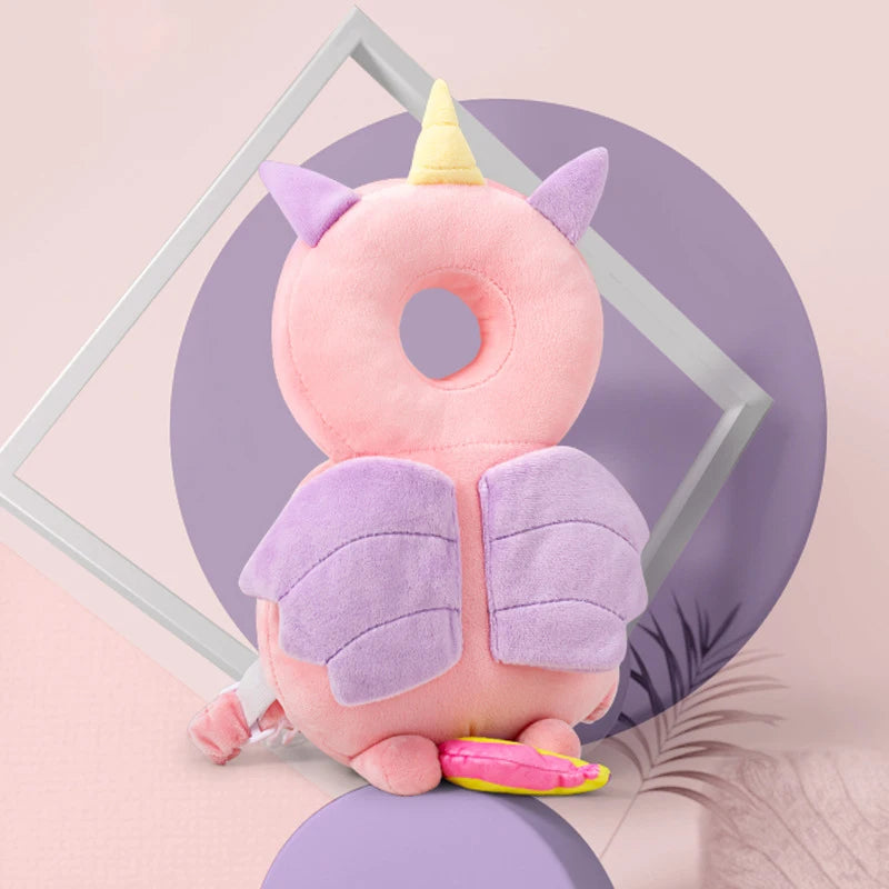 Protect Your Little One with Our Adorable Baby Head Protector Backpack Pillow - Soft & Safe Cushion for Toddlers 1-3 Years