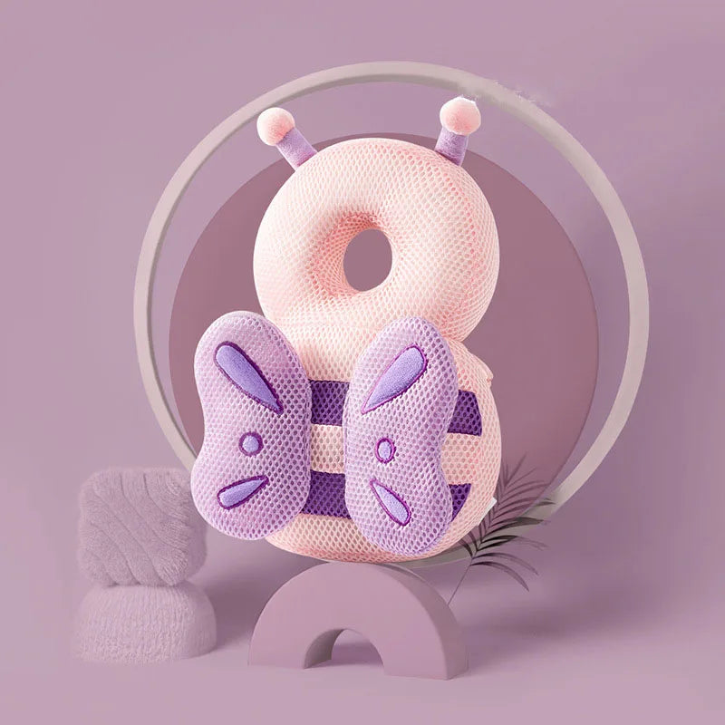 Protect Your Little One with Our Adorable Baby Head Protector Backpack Pillow - Soft & Safe Cushion for Toddlers 1-3 Years