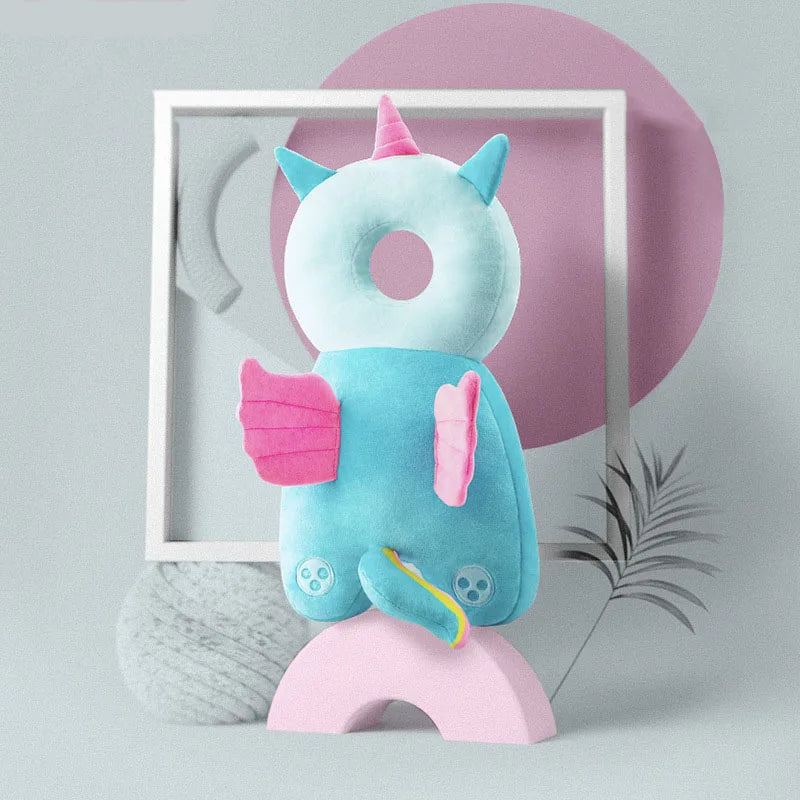 Protect Your Little One with Our Adorable Baby Head Protector Backpack Pillow - Soft & Safe Cushion for Toddlers 1-3 Years
